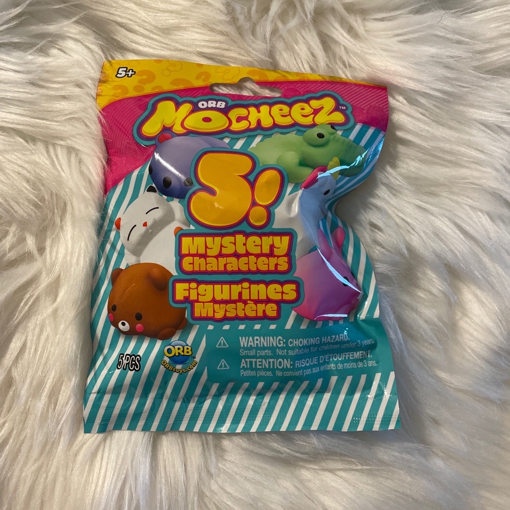 🌷3/$15 ORB MOCheez 5 Mystery Squishy Toy Figurines